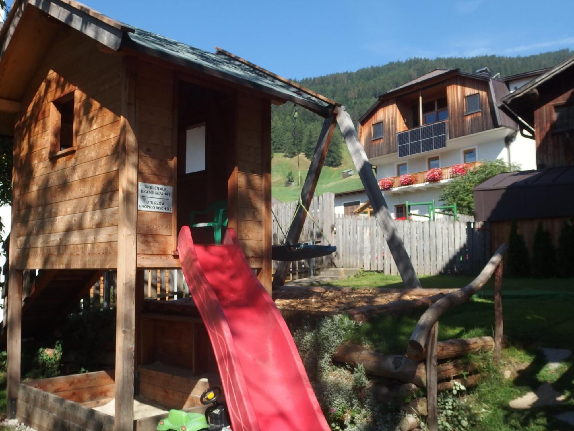 Weberhof Toblach Villa Bagian luar foto