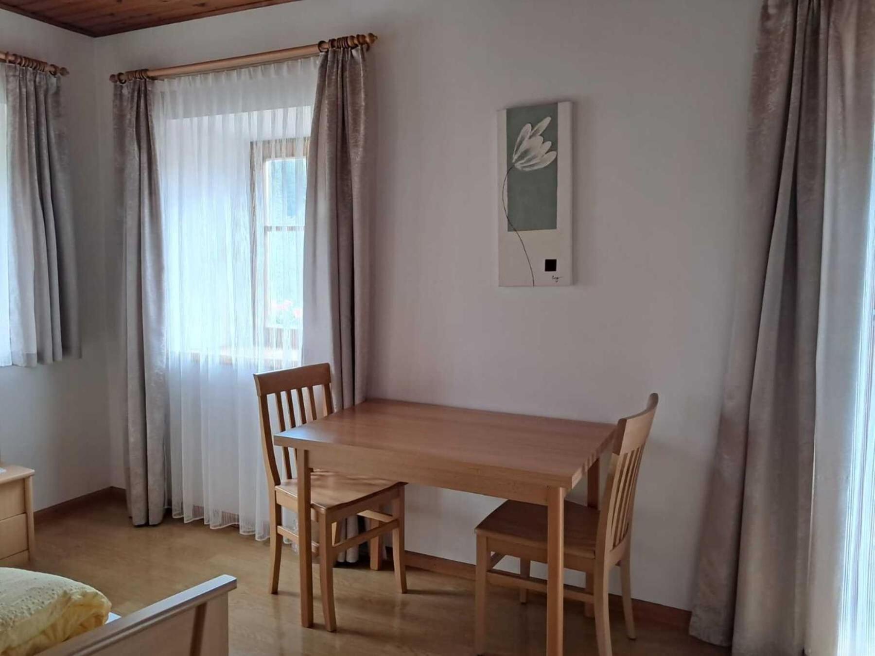 Weberhof Toblach Villa Bagian luar foto